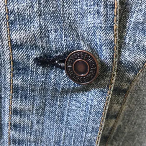 Vintage 1990’s Levi Strauss Faded Wash Jean Jacket sz4/6 Blue Size undefined