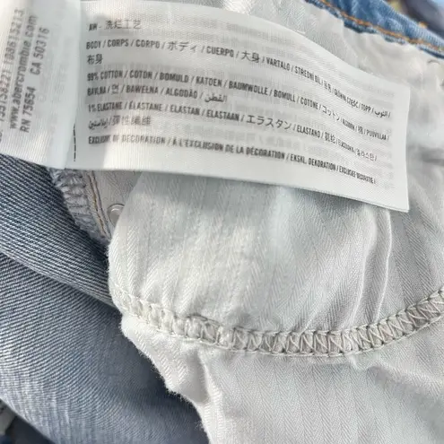 Abercrombie & Fitch  The Ankle Straight Ultra High Rise  10 tall