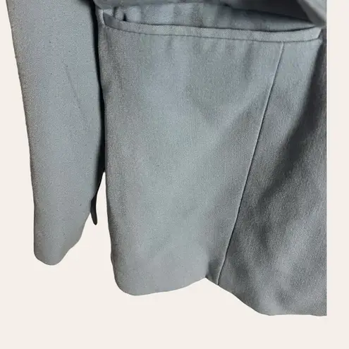 We Wore What Light Blue Peak Lapel Women’s Blazer Jacket Size Medium