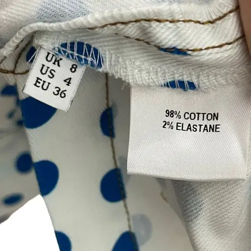 J.W. Anderson Polka Dot Denim Dress Women’s Size 4 Multicolor A