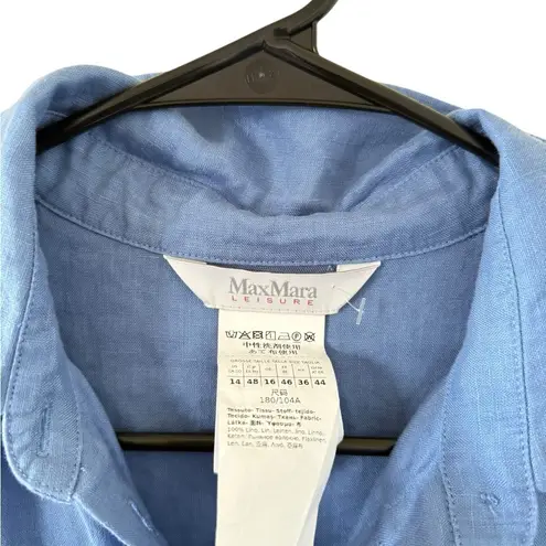 Max Mara Leisure Nocino Linen Shirt Dress (NO BELT)