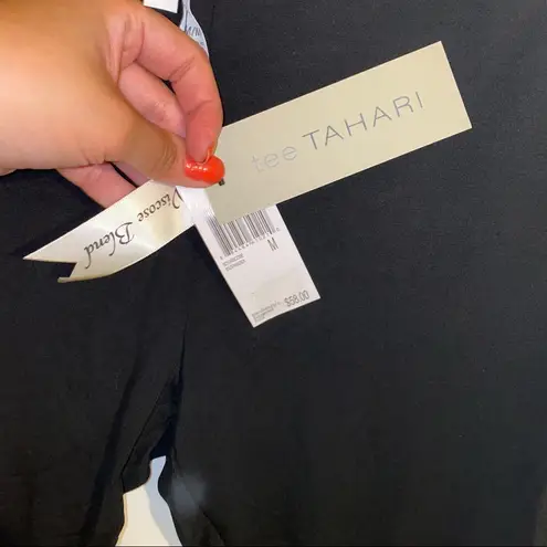 T Tahari Tee Tahari Viscose Blend Black Leggings size Medium New