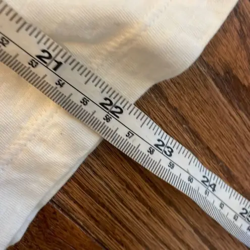 Fat Face UK white lace trim ruffle sleeveless top 4