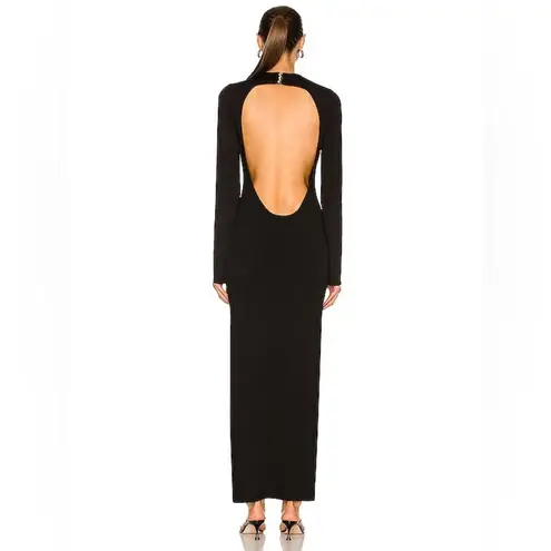 Galvan London x Revolve Athena Pearl Dress in Black, NWT, Size S Black