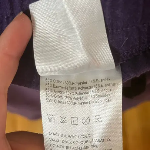 BA Leaf Purple Joggers