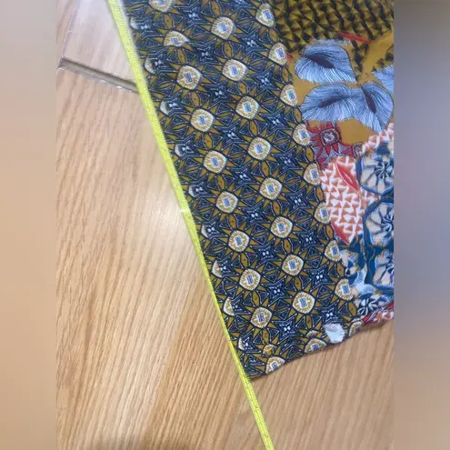 🏷️🏷️EUC Large NEW DIRECTIONS MULTI COLORED PATTERNED CROPPED JUMPSUIT PANTSUIT