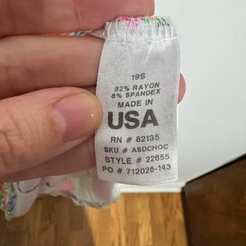 Fresh Produce Tank Dress M Sleeveless Chloe Swing Ocean Sea Life Pink Coastal