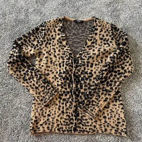 Jaded London Leopard Chuck Cardigan size Xs