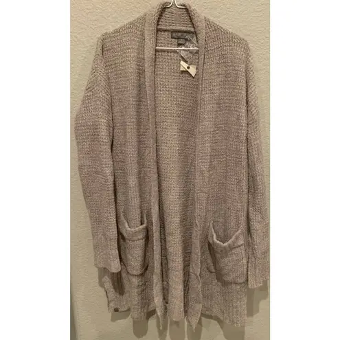 Barefoot Dreams Cozychic Lite Long Weekend Cardigan Size Medium