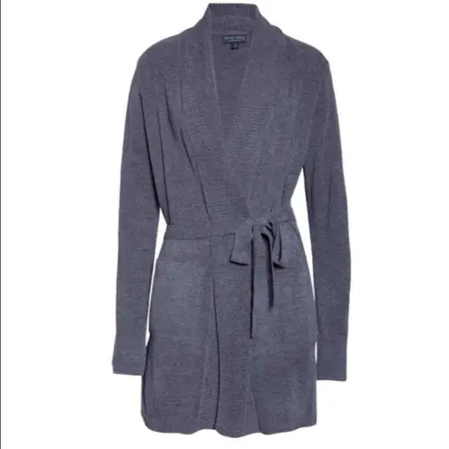 Barefoot Dreams 💕💕 CozyChic Drape Rib Cardigan Ultra Lite Pacific Blue XL