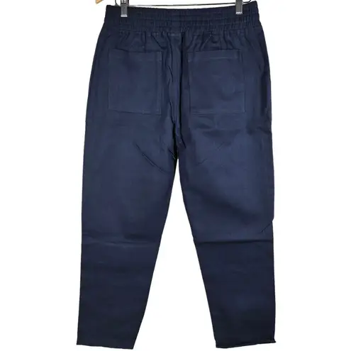 Area Stars Ali Cropped Drawstring Pants Navy S NWT Blue