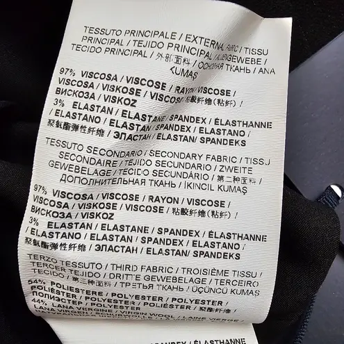 Roberto Cavalli Class Crepe Sable Zebra Floral print dress size 48