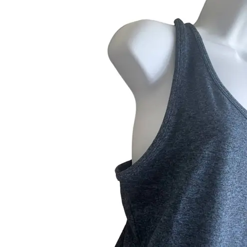 Halston Tunic‎ Tank Top Women M Blue Razorback Activewear Lounge Sporty Leisure Size M
