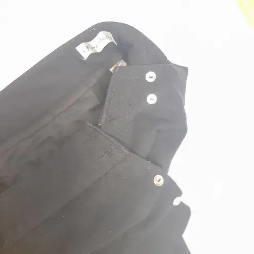 Sport Haley Black Bermuda Shorts Tailored Fit Size 8