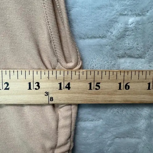 Sophie Rue Women Ruched Sleeveless Midi Dress S Minimalist Stretch Clean Girl