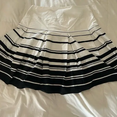 Tailor Clothing By B. Moss Black and White Striped Skirts Size 14