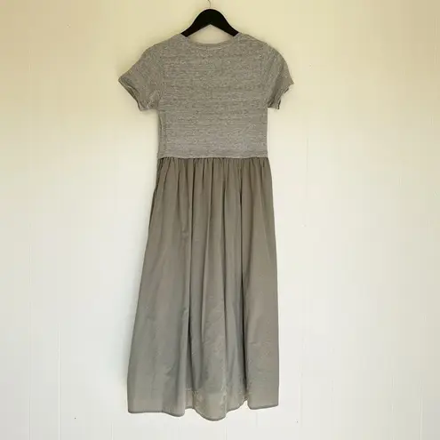 B:MING BY BEAMS Two Tone Midi Dress One Size Gray Size undefined