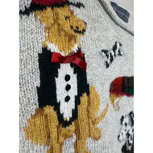 VTG Northern Isles Dog Graphic Crewneck Sweater Women’s Size XL