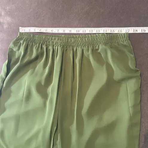 Women’s Green Chiffon 3 Piece Formal Mother of the Bride Pants Suit Size 18W NEW