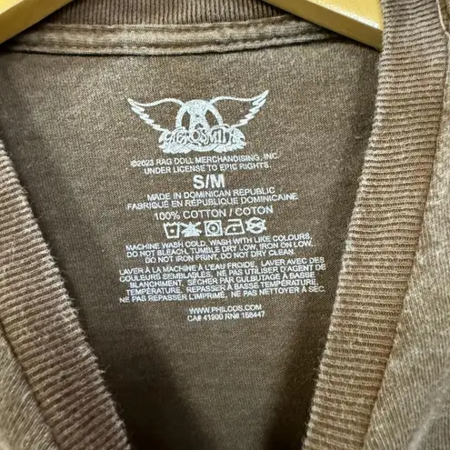 Aerosmith Toys in Attic Promo Tour Poster Rock Band Tee S/M
