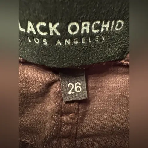 Black Orchid GISELE HIGH RISE SKINNY WACKY TOBACCY Women’s Brown Jeans Size 26