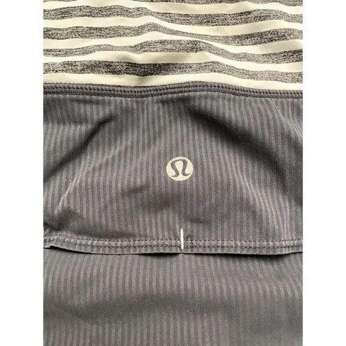 Lululemon  grey stripped skort women's 8