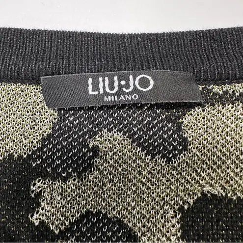 Liu Jo Milano Size Medium Camouflage Pattern Sweater