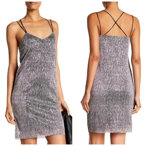 VERO MODA  Metallic Slip Dress XS NEW Tags NYE Holiday