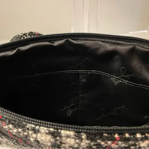 Vera Bradley  “ Limited Edition” Canteen Tweed Black White Red Bag