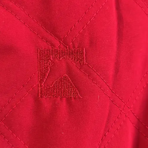 Riding Sport Red Quilted Women's Vest Sz Lg