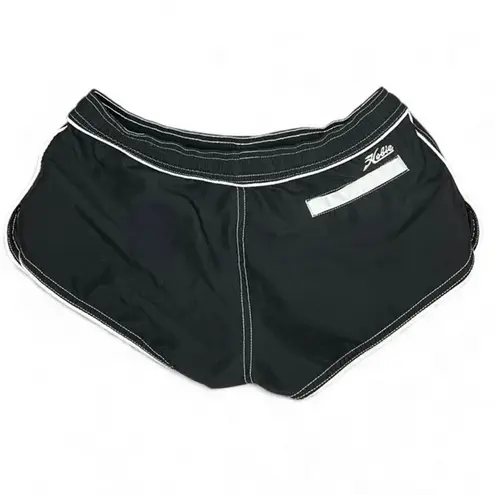 Hobie black board shorts Y2K swimwear summer poolside resort wear retro