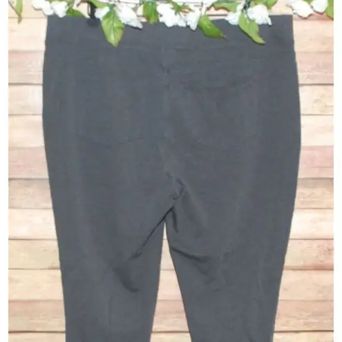 Seven7 Gray Ladies Pull On Ponte Pant Leggings Size XXL Elastic Waist Skinny