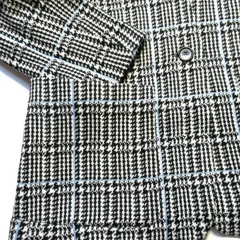 St. John NWT Collection Prince Of Wales Plaid Knit Jacket in Ecru Plaid 14 $2195