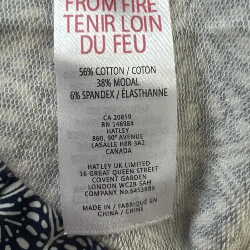 Hatley Women’s Martine Dress Blue White Scallop Print A