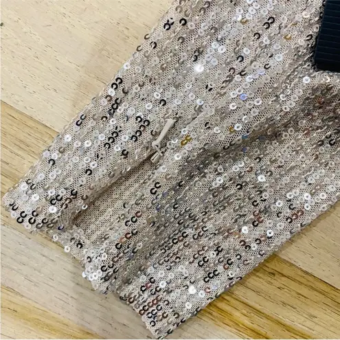 Mac Duggal leena for sequin knotted midi dress