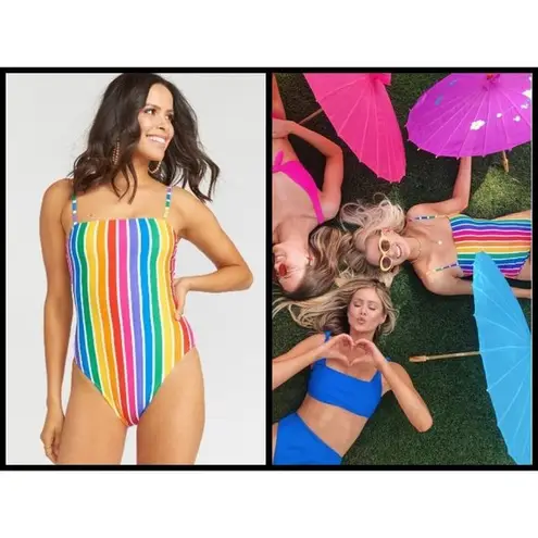 Show Me Your Mumu 💕💕 One Piece Rainbow Swimsuit