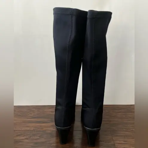 La Canadienne Dali tall pull on waterproof Boots black 11