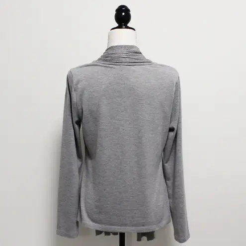 Soft Surroundings Open Long Sleeve Cardigan Scarf