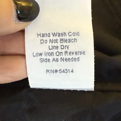 Frederick's of Hollywood Black Lace Tiered Ruffle Dress Size 2 Whimsigoth Punk