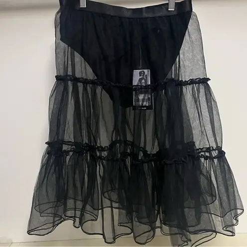 Dolls Kill NWT - Widow Dance with Death Tulle Skirt XL