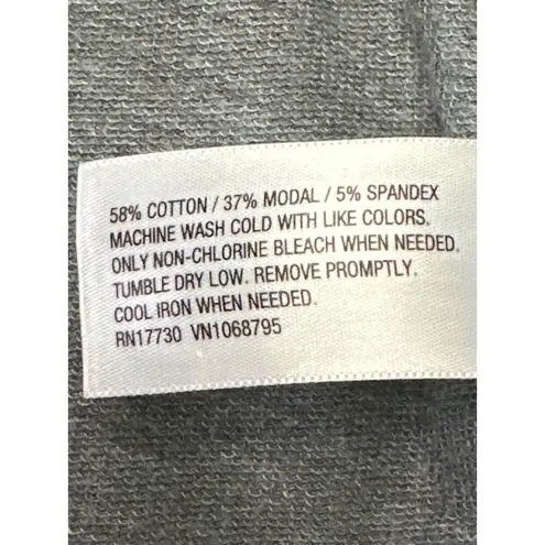 Trendy Chic Gray Open Front High Low Cardigan Size undefined