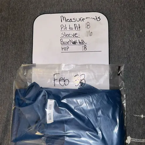 Grace Karin Women's 2XL Blue Flutter Sleeve Party Dress