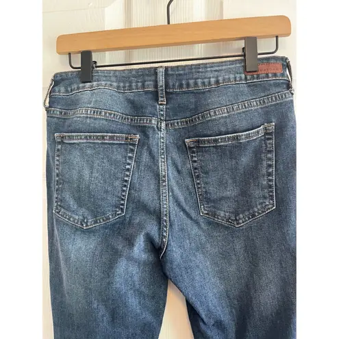 Just USA Dark Wash Distressed Ripped Skinny Jeans Denim Size 29