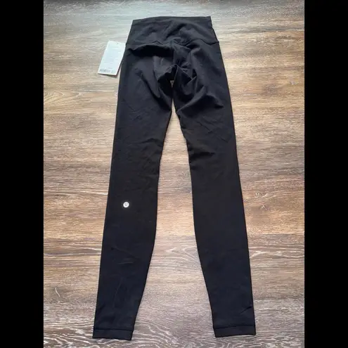 Lululemon  Wunder Train High Rise 28” Black Size 4 NWT