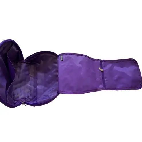 The Bump Bag Makeup Carrying Carrier Cosmetic Case Bag Skincare Beauty Travel Va Purple