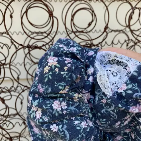 Gunne Sax Vintage 80s 90s Jessica McClintock floral lace cottagecore dress