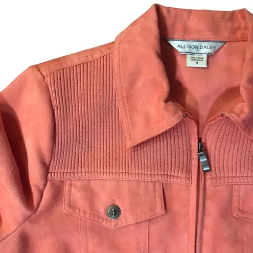 Allison Daley Jacket Womens 8 Used Zip Front
