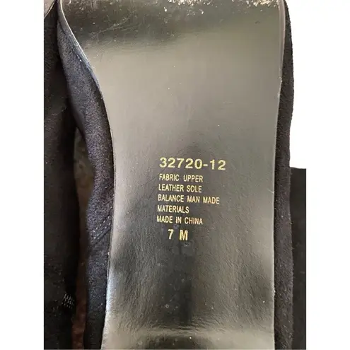 Over The Knee Leather Boots Size 7M Sexy Going Out Party Black