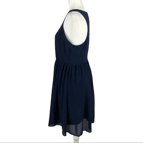 PaperMoon Navy beaded Boho dress size M