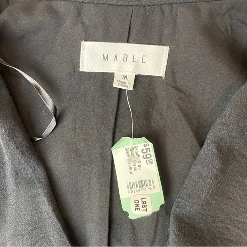 Mable Black Blazer Cropped Dress Size M thumbnail 2